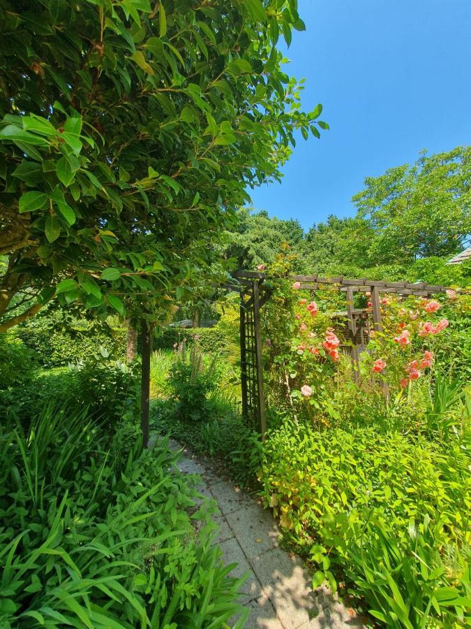 Grande maison en pierre, calme, jardin arboré. Roz-Landrieux Extérieur photo